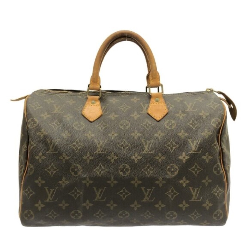100% Authentic LOUIS VUITTON Speedy 35 Monogram Handbag - Picture 1 of 15